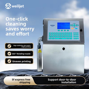 W700 stampante a getto d'inchiostro a caratteri piccoli completamente automatica nuova macchina intelligente per la codifica della data di scadenza per la produzione di scatole di imballaggio - Product Image 2