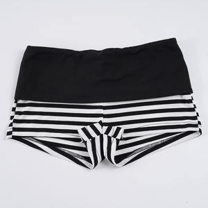 Striped low-rise rolled-up mini <b>shorts</b> <b>Y2K</b> Retro Slim Fit Stretch Casual Street Sexy <b>Shorts</b> - Product Image 6