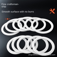 Joint en PTFE diamètre extérieur 28 145 mm épaisseur 15 mm; rondelle d'étanchéité en PTFE résistante aux hautes températures; bague de retenue en téflon