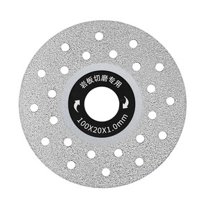 Disque de meulage diamanté 100X20X1.0mm de forme plate pour la découpe et le meulage de dalles - Product Image 1