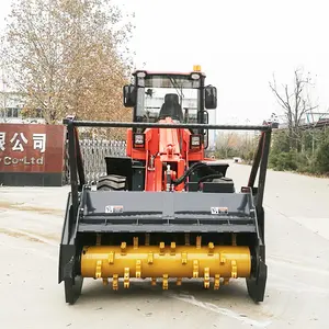 Caricatore agricolo TL2500 caricatore agricolo della ruota con la perforatrice di silvicoltura