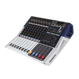 Mixer Professionale a 8 Canali con Amplificatore di Potenza, Controller Audio Digitale DJ con USB ed Echo per Palcoscenico - Product Image 2