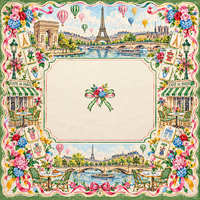 Tapis de Mahjong Arc de Triomphe avec ruban et rosette, tapis de table de Mahjong avec jeu de Mahjong