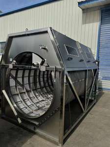 Filtre à tambour rotatif en acier inoxydable SS304 SS306 pour étang de <span class=keywords><strong>koi</strong></span> 20T/60T/100T/500T traitement de l'eau aquaculture pisciculture - Product Image 4