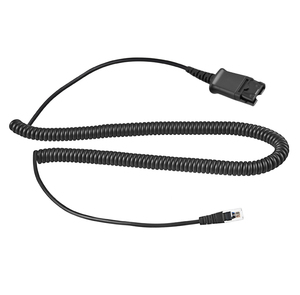 Câble de raccordement RTS DA80 compatible avec les casques de centre d'appels Plantronics ou Jabra, câble QD vers adaptateur <span class=keywords><strong>jack</strong></span> <span class=keywords><strong>USB</strong></span> - Product Image 5