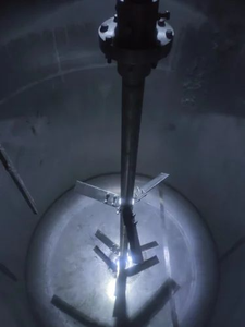 Réservoir de mélange industriel avec le navire d'acier inoxydable d'agitateur avec le système d'agitation et de chauffage - Product Image 2