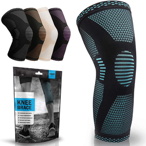 Di alta Qualità 3D Lavorato A Maglia Elastica di Nylon di Sport Al Ginocchio di Sostegno del Ginocchio Del Manicotto Del Ginocchio Brace per il Dolore Da Artrite - Product Image 6
