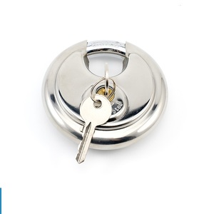 YH1256 RTS SUS201 <span class=keywords><strong>SUS304</strong></span> Candado de grillete de disco con 2 llaves 70mm Rodillos de barco Camper Jacks - Product Image 6