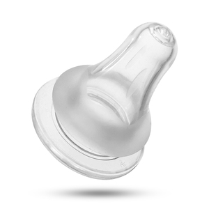 Sucette en silicone sans BPA en forme de gourde, personnalisable, pour bébés de 0 à 12 mois, anti-colique, qualité alimentaire, débit variable pour la croissance des dents - Product Image 1