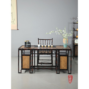 Bamboo Tea Table Integrated Teapot Traditional Chinese Design For Kung Fu Tea - Product Image 2