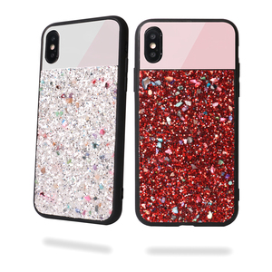 Bling brillo lentejuelas espejo de la cubierta de la caja del teléfono móvil para iphone 11 X Xs X Max XR 7 6 6 <span class=keywords><strong>s</strong></span> - Product Image 2
