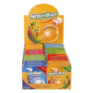 Goma de Mascar con Relleno de Mermelada de Frutas Dulces con Sabor a <span class=keywords><strong>Menta</strong></span> Halal, Personalizada con Logotipo al por Mayor - Product Image 4