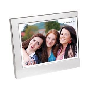 Marco de Fotos Brillante de Aleación y Vidrio Metálico CM20X15 - Product Image 1