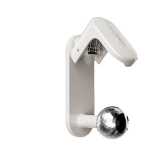 Basin Hook Plastic Single Hook 1-3kg Load Capacity Bathroom Storage Rack No Drill Traceless Adhesive Mount - Product Image 2