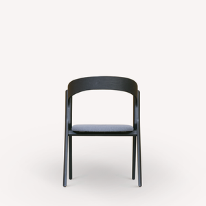 Silla nórdica de comedor de madera maciza de diseño italiano, sillón sencillo con diseño de espiga - Product Image 6