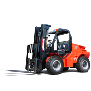 China 4 Wheel Drive 3 Ton/3.5 Ton H30 H35 New Terrain Forklift Off-road Diesel Forklift Preço Outdoor Rough Terrain forklift - Product Image 2
