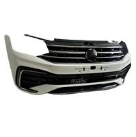 Ensemble de pare-chocs pour Volkswagen Tiguan Comfortline Highline R-Line Tiguan R, comprenant l'ensemble de pare-chocs avec grille et ventilateur de radiateur