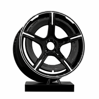 Nouvelles jantes forgées en fibre de carbone concaves personnalisées 5X114.3/5X120/5X112 20/22/24 pouces 25 mm ET pour
