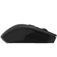AIKUN Souris optique BT37X-Office sans fil BT + 2.4G 6D avec commutateur DPI 800/1200/1600, câble USB, roue en caoutchouc, Plug and Play