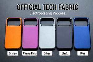 เคสโทรศัพท์ TPU ผิวสัมผัสแบบผ้าเทคโนโลยี กระบวนการเคลือบด้วยไฟฟ้า ป้องกันรอยนิ้วมือ กันกระแทก พร้อมปุ่มกดแยกอิสระสำหรับ - Product Image 6