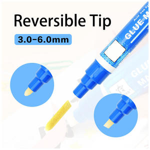 ปากกาติดกาวปลายกลมที่มีความแม่นยำสำหรับงานศิลปะงานฝีมือ ตกแต่ง DIY และงานกาวที่ละเอียดอ่อนด้วยการไหลที่ราบรื่น - Product Image 2