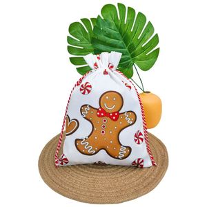 <b>Christmas</b> Pattern Drawstring <b>Gift</b> <b>Bag</b> Party Holiday <b>Gift</b> Pouch - Product Image 2