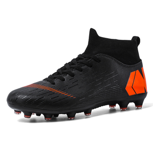 <span class=keywords><strong>Scarpe</strong></span> <span class=keywords><strong>da</strong></span> Calcio Alte e Medie con Lacci, <span class=keywords><strong>Scarpe</strong></span> <span class=keywords><strong>da</strong></span> <span class=keywords><strong>Calcetto</strong></span>, Scarpini <span class=keywords><strong>da</strong></span> Calcio AG FG HG TF in <span class=keywords><strong>Pelle</strong></span> PU per Sport di Squadra, per Ragazzi, Uomini e Donne - Product Image 2