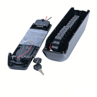 Boîtier de batterie de vélo électrique 36V 48V 52V 30 cellules 42 cellules 52 cellules 21700 18650, fixation sur tube diagonal, boîte de batterie vide pour vélo électrique KT-E07PRO