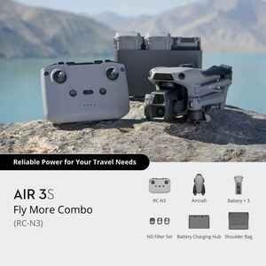 New Original Air 3S Fly More Combo CMOS <b>Camera</b> 8K 60fps HDR Videos 45Min Dual <b>Camera</b> Aerial Drone AIR 3 3s - Product Image 6