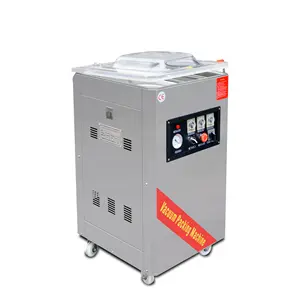 Preço de fábrica DZ 500 2E Controle Mecânico Máquinas de embalagem a vácuo de aeração de câmara única para arroz em aço inoxidável
