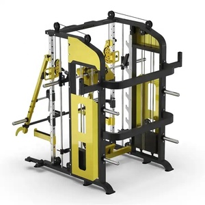 Machine Smith multifonction pour usage domestique avec pile de poids – Équipement de gym en gros - Product Image 6