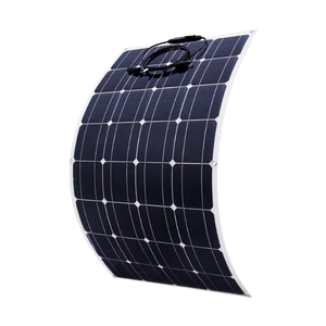 Kit de panel solar flexible de 18V 10W con pinza de cocodrilo y cargador para coche - Product Image 1