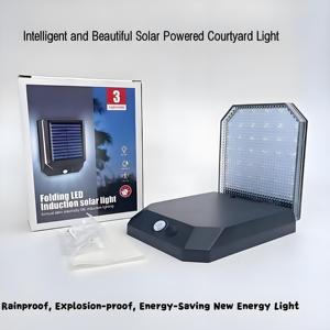 Lámpara de Pared LED Solar para Exteriores, de Montaje Superior e Inferior, con Alimentación Solar, para Casa, WADE-JS038 - Product Image 2