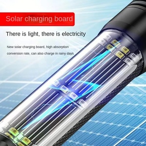 Nhà máy trực tiếp OEM/ODM đa chức năng ngoài trời khẩn cấp xe ánh sáng ABS cơ thể an toàn búa nam châm USB LED COB năng lượng mặt trời đèn Pin - Product Image 5