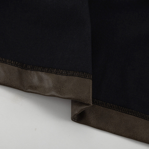 Completi primaverili in similpelle PU, abbigliamento streetwear alla moda, set giacca e gonna a tubino, outfit da <span class=keywords><strong>donna</strong></span>, completo due pezzi. - Product Image 6