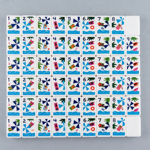Jeu de Mahjong Premium Oh My Mahjong Tiles, style américain moderne, adapté aux débutants, 4 joueurs, pieds pliables, acrylique de luxe, fabriqué en Chine. - Product Image 2