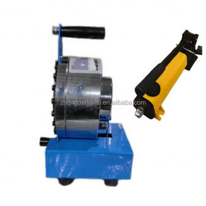 Pince à sertir hydraulique portable haute pression robuste avec 8 matrices interchangeables, facile à utiliser pour l'assemblage de flexibles industriels en caoutchouc - Product Image 2