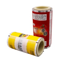 Emballage de scellage Feuille d'aluminium de qualité alimentaire Rouleaux de plastique Transparent Stock Snack Scrap Pochette d'emballage Sachet Sac Opp Film Rouleau"