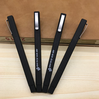 Stylo avec logo aérien personnalisé, en plastique, en caoutchouc