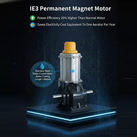 Aérateur à roue à aubes électrique monophasé 0,75 kW 1 CV en acier inoxydable haute efficacité pour bassin, facile à utiliser
