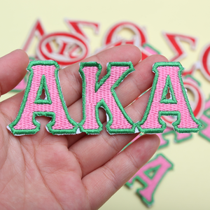 Нашивка из искусственной кожи с вышивкой для головных уборов и одежды, наносимая методом термоклея - Product Image 2