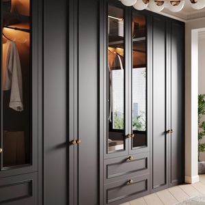Armoire modulaire haut de gamme avec porte en verre transparent pour <span class=keywords><strong>dressing</strong></span> - Product Image 2