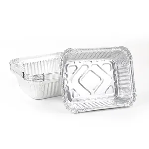 直接接触食品容器盒环保食品包装用铝箔制成，可定制