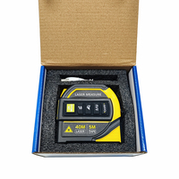 Règle de mesure laser intérieure numérique électrique 4-en-1 Écran LCD 40m par mesure laser Croix 5m par mesure numérique à ruban
