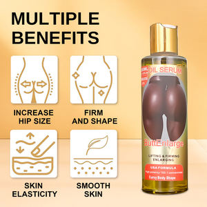 Booty Curve Maca Herbal Butt Enhancement Essential Oil Serum 200ml Suplementos Venta al por mayor Bulk Lift Hip <span class=keywords><strong>up</strong></span> Oil - Product Image 4