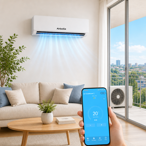 Climatiseur mural split silencieux 60Hz 9000 Btu à prix abordable, personnalisable, à froid uniquement, R410a, pour usage hôtelier, classe Comp - Product Image 3