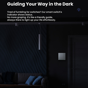 GIRIER Tuya APP Control <strong>Light</strong> Push Button <strong>Switch</strong> EU UK WiFi Zigbee Smart Durable Wall Lamp <strong>Switches</strong> - Product Image 4