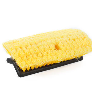 Brosse de nettoyage de 10 pouces à passage d'eau avec poils souples de 6 cm et manche en aluminium de 1,8 m pour le nettoyage de camions, <span class=keywords><strong>camping</strong></span>-cars, bateaux et motorhomes - Product Image 5