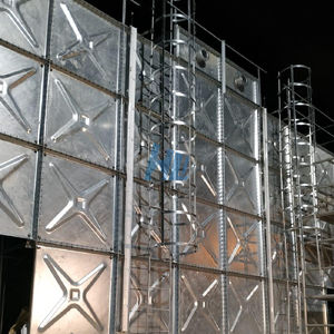 Réservoir <span class=keywords><strong>de</strong></span> stockage d'<span class=keywords><strong>eau</strong></span> vintage, panneau en acier pressé, huilé, 10000 20000 100000 HDG - Product Image 3