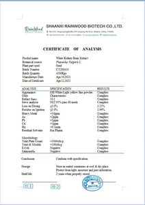 Trắng tự nhiên thận chiết xuất từ đậu bột phaseolin 2% Trắng thận chiết xuất từ đậu - Product Image 2